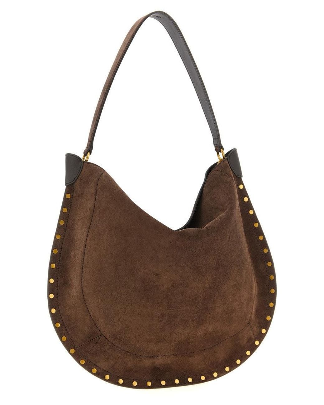 Isabel Marant Brown Dark Oskan Large Shoulder Bag