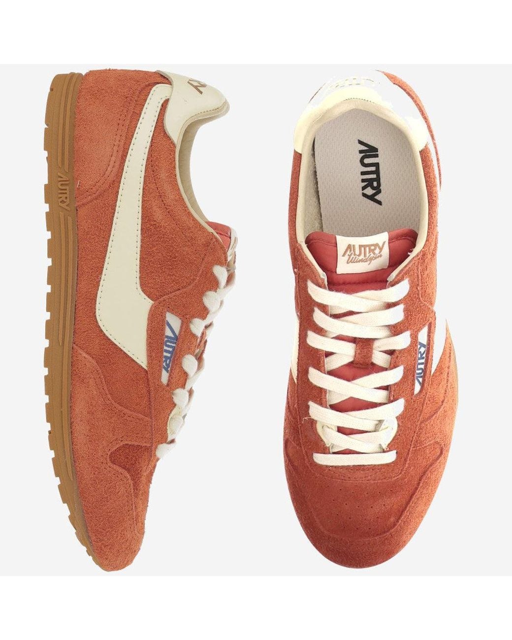 Autry Brown Windspin Sneakers for men
