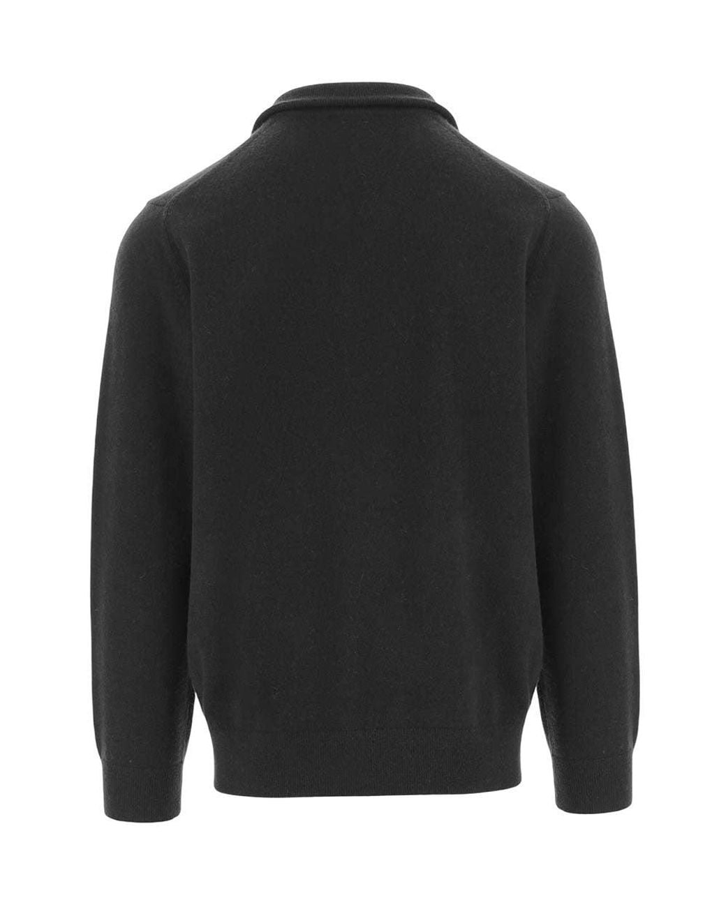 Vince Black Half Zip Sweater for men