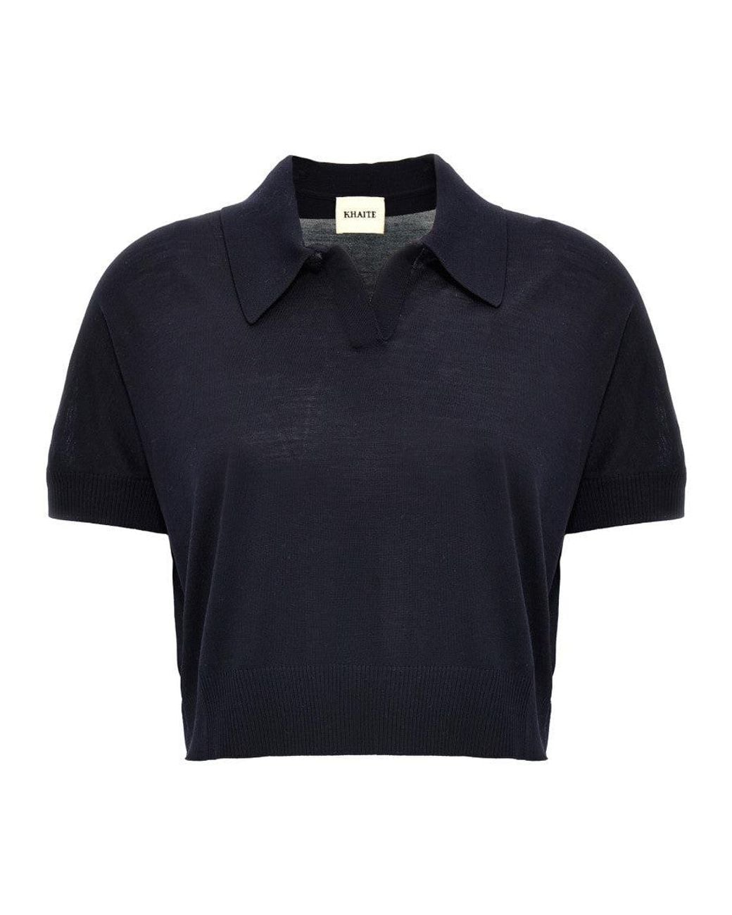Khaite Blue Morgane Top