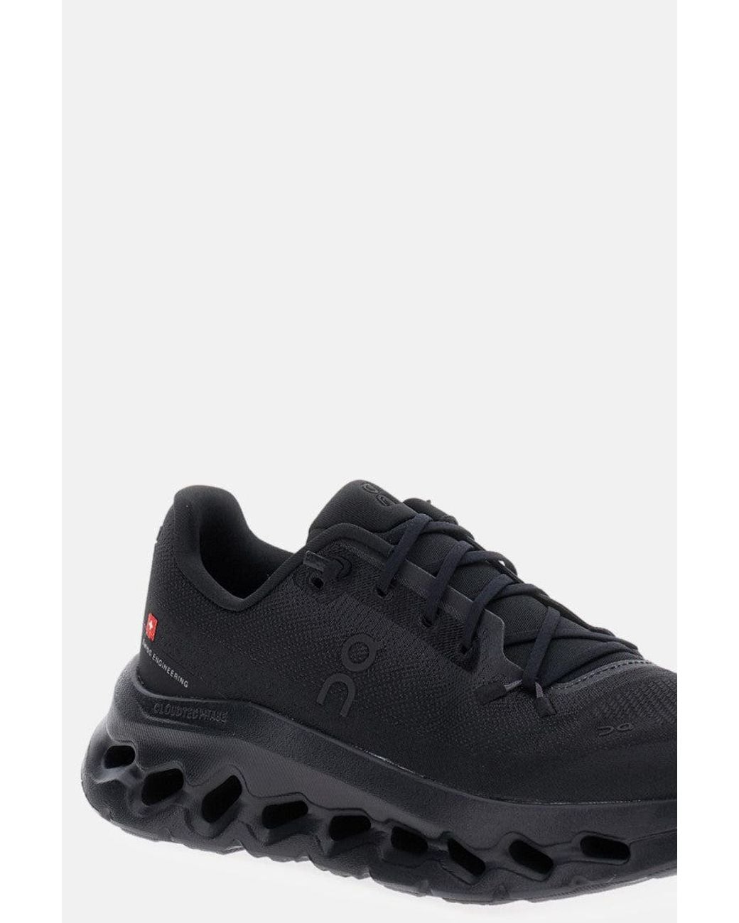 On Shoes Black Lace Up Sneakers