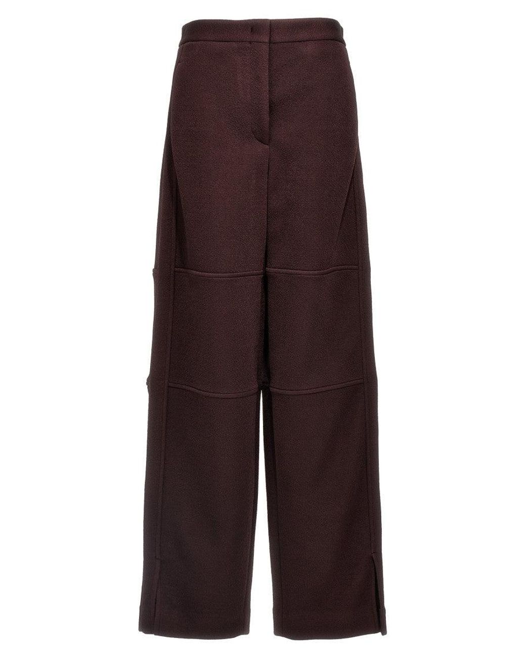 Jil Sander Purple Pants & Shorts
