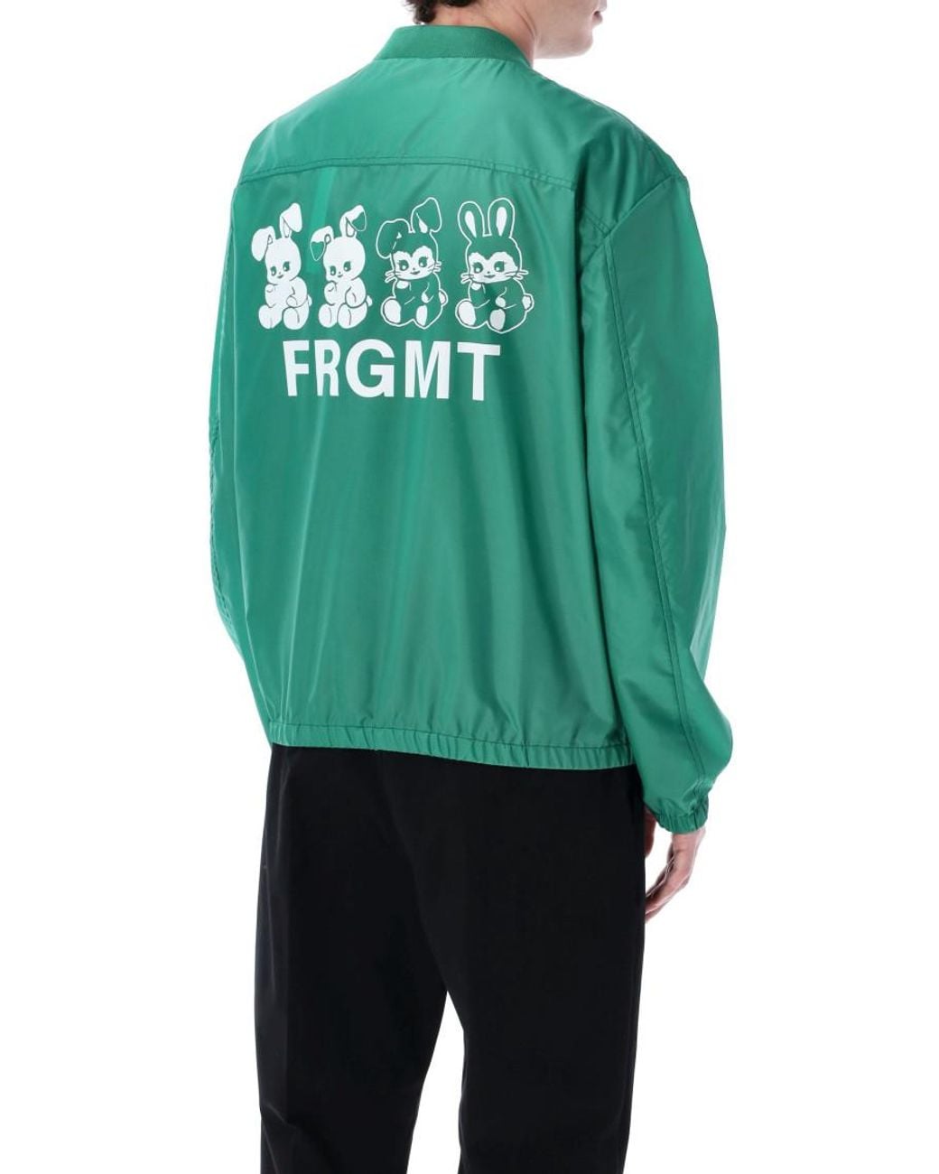 Moncler Green Ostria Bomber Jacket for men