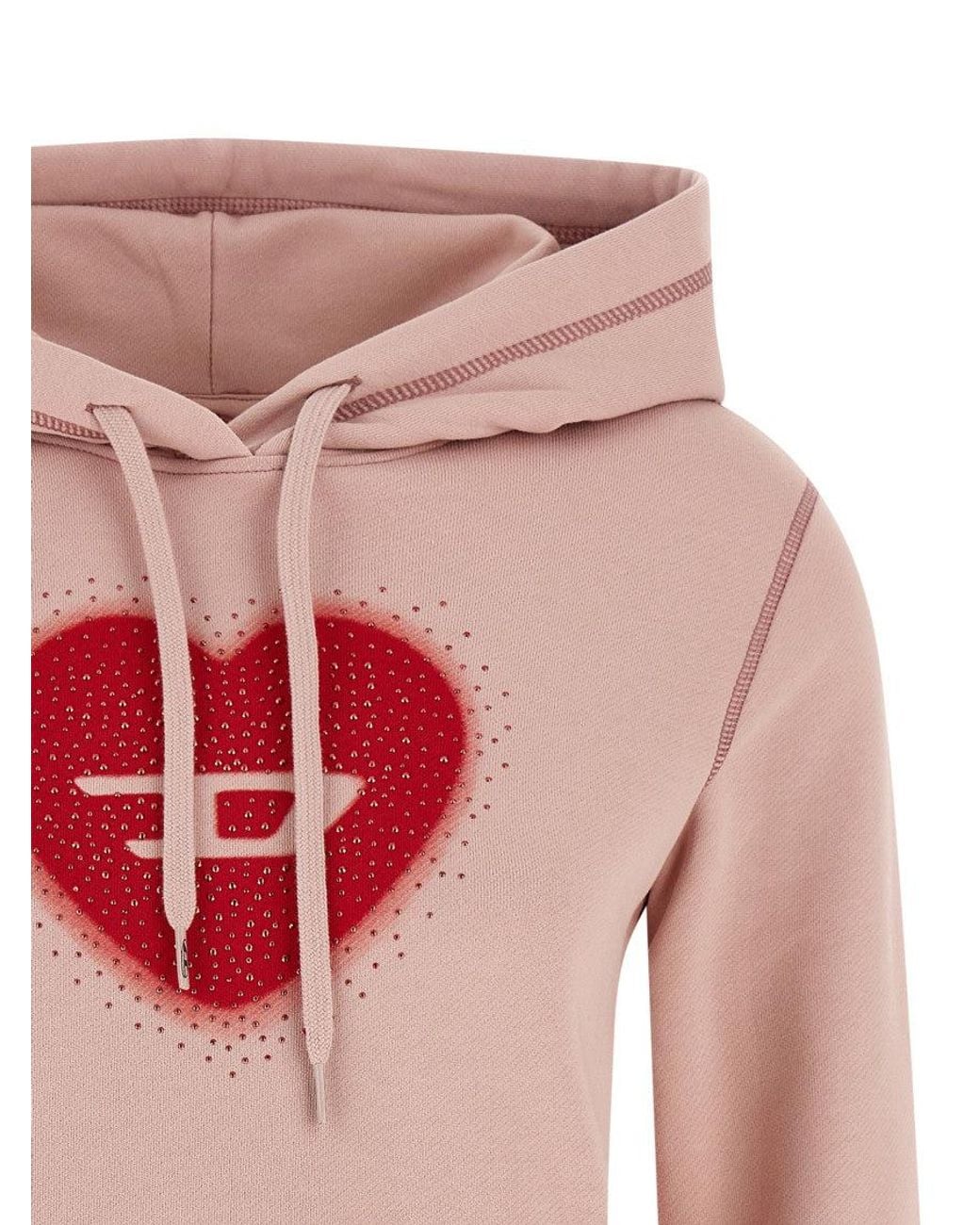 DIESEL Pink 'F-Slimmy-Hood-S5' Hoodie