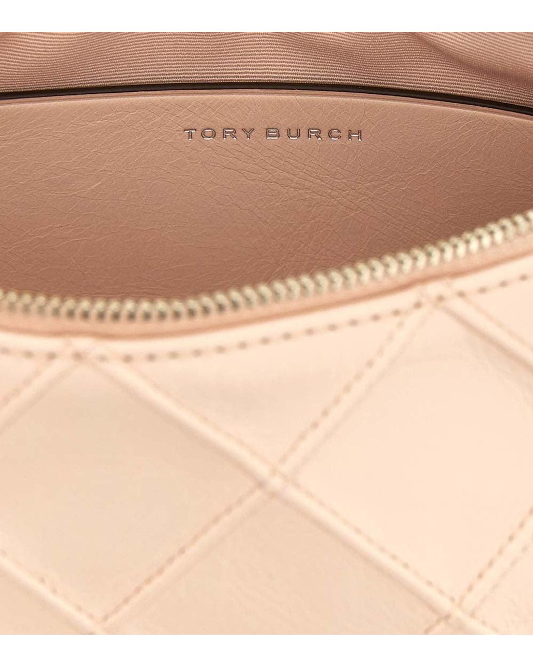Tory Burch Brown Light Fleming Mini Shoulder Bag