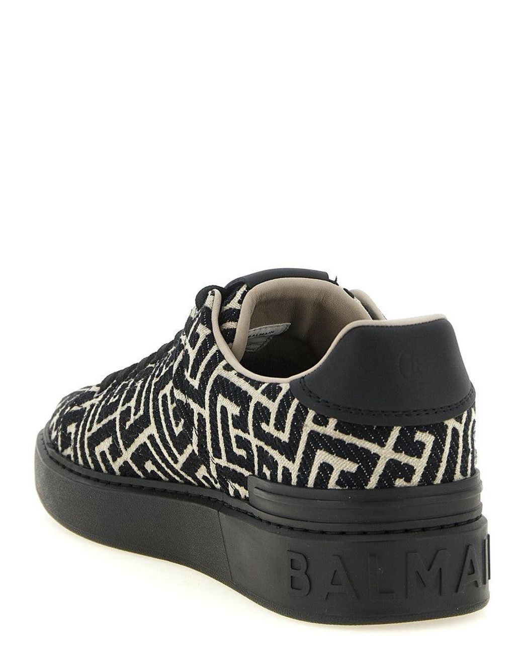 Balmain Black B-Court Sneaker for men