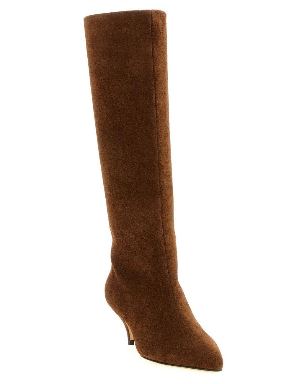 Fabiana Filippi Brown High Suede Boots