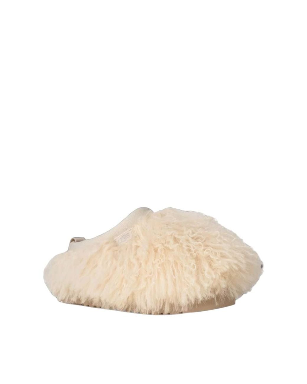 Ugg Natural Textured Fluff Slides