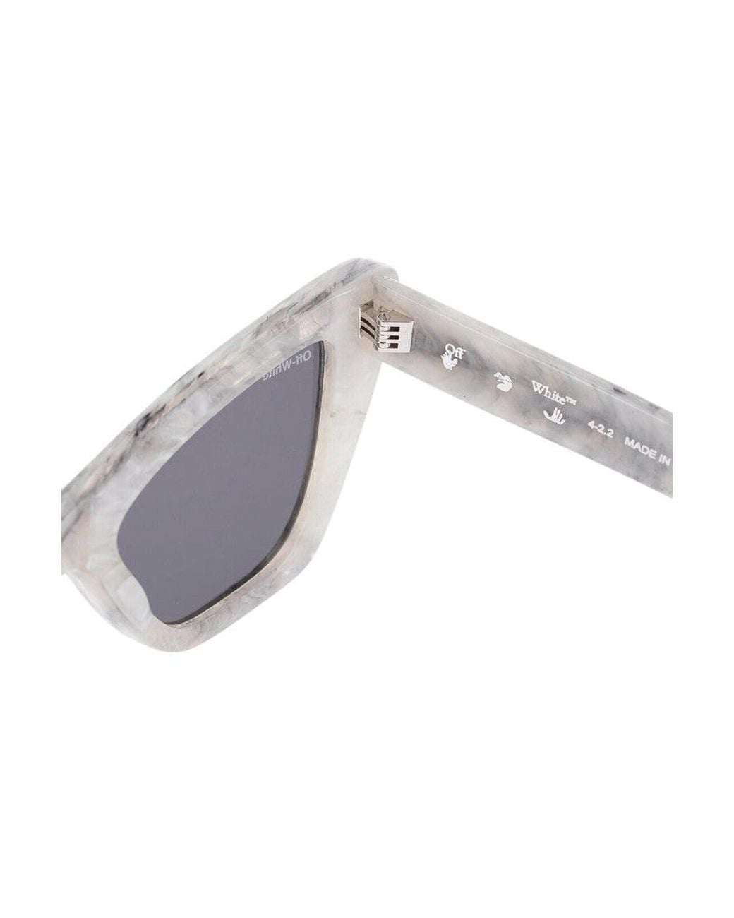 Off-White c/o Virgil Abloh Gray Cat Eye Sunglasses