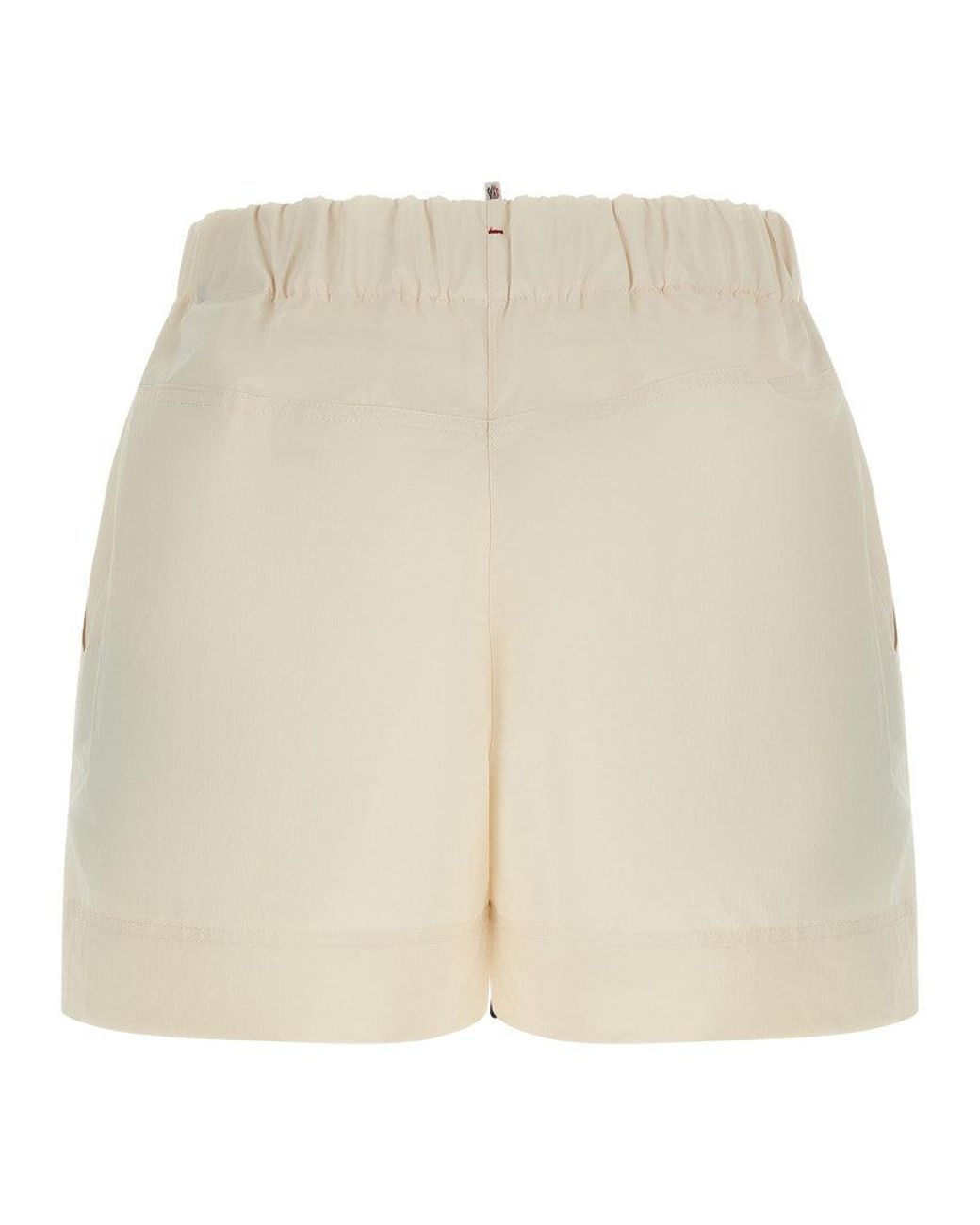Moncler Natural Polyester Bermuda Shorts