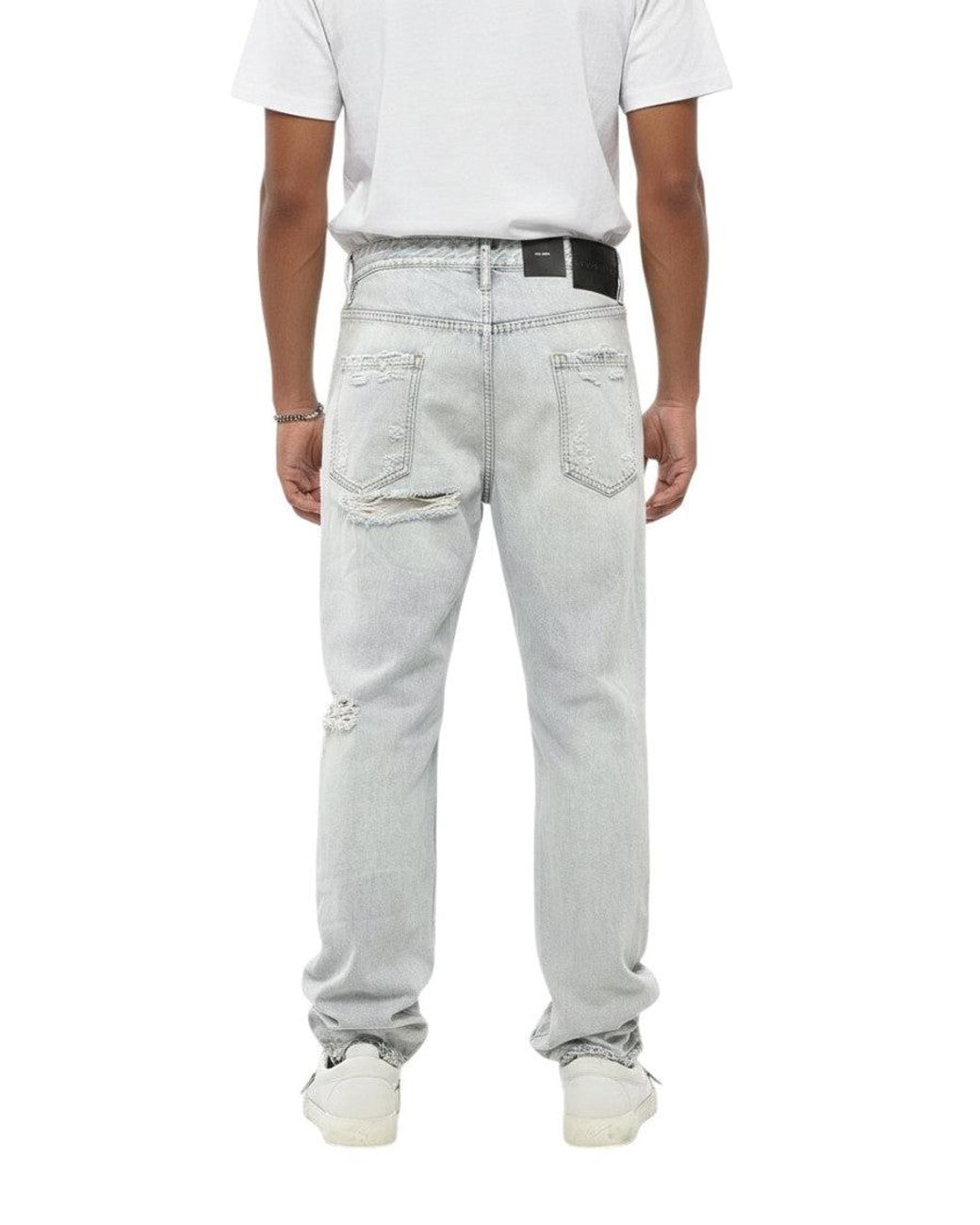 DSquared² Gray Slim Mid Rise Jeans for men