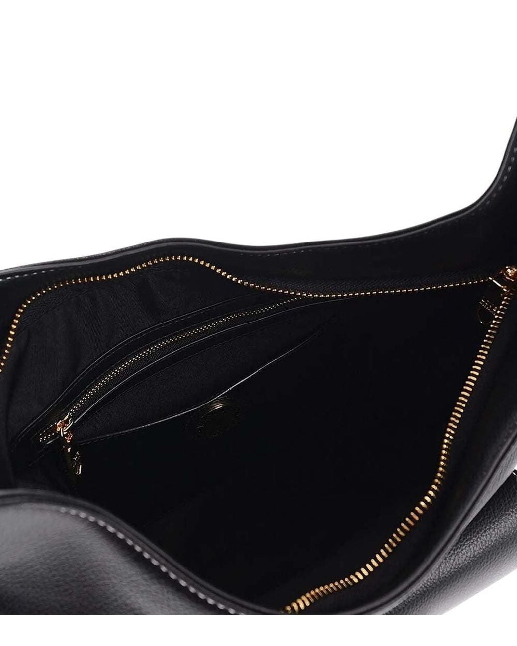 Love Moschino Black Logo Medium Shoulder Bag
