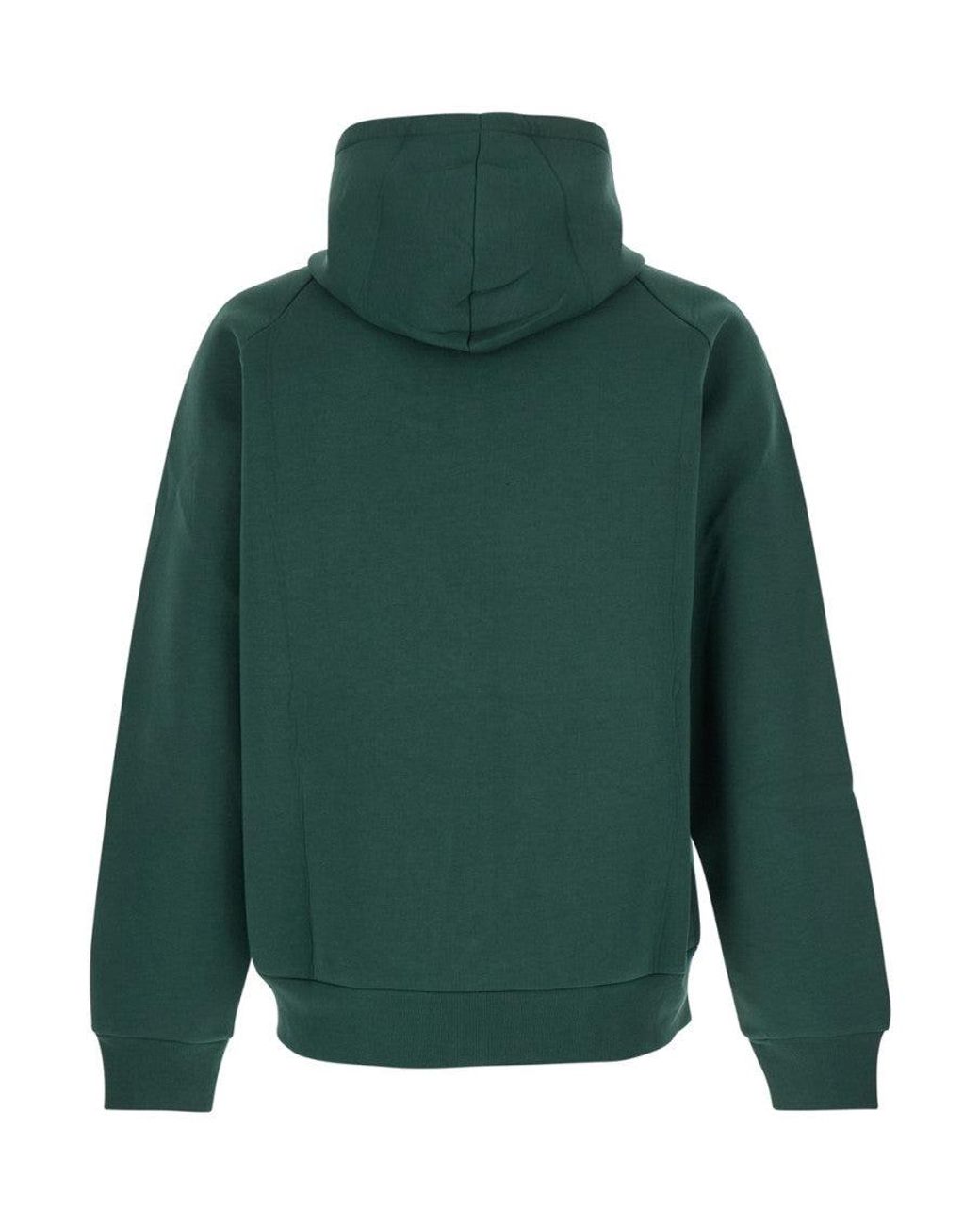 Autry Green Hoodie With Dropped Shoulders for men