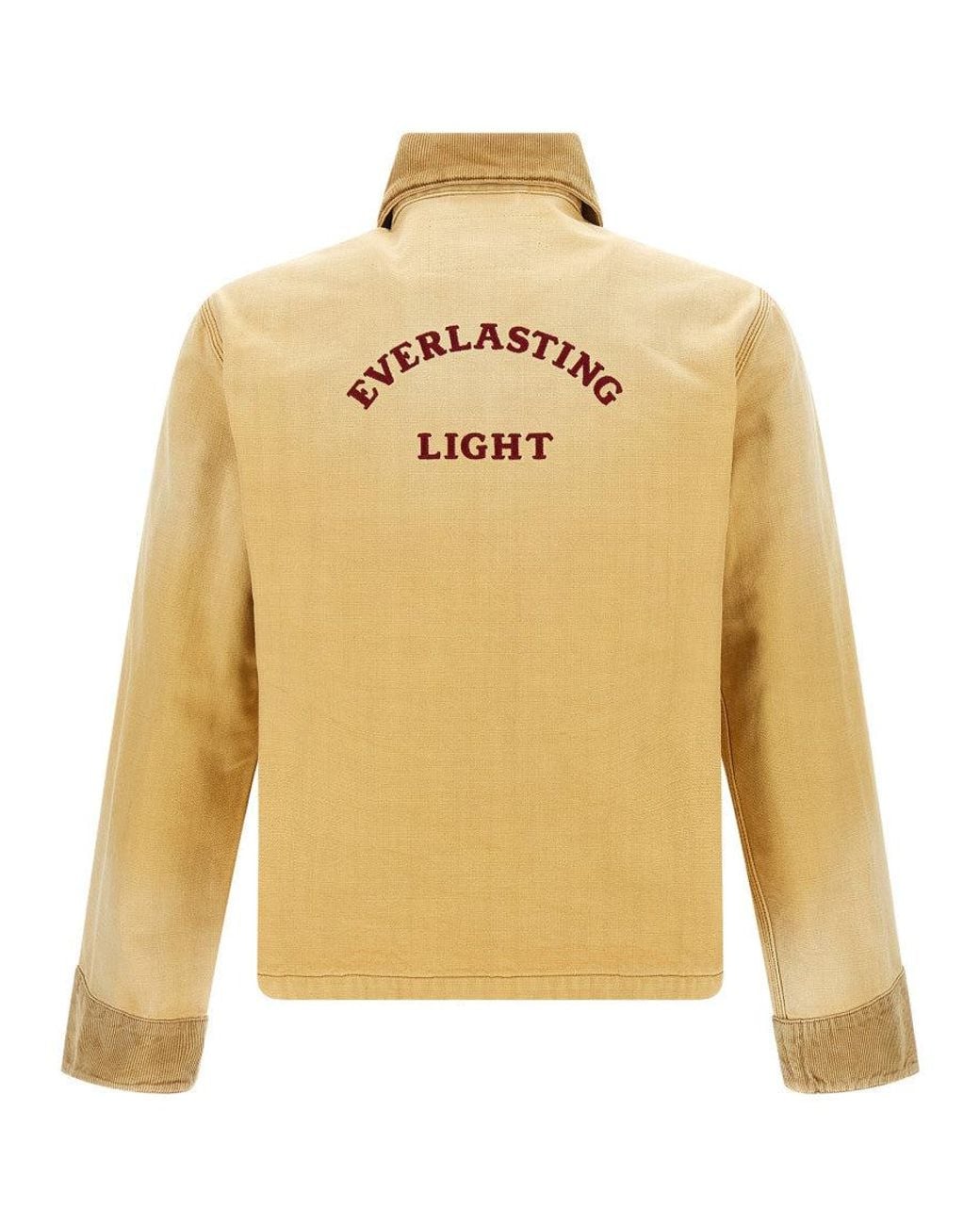 Wales Bonner Yellow Shirt Collar Jacket for men