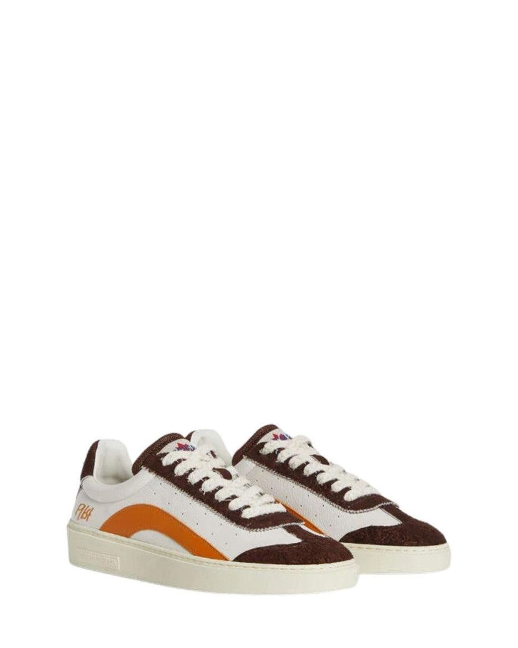 DSquared² Natural Lace Up Sneakers for men
