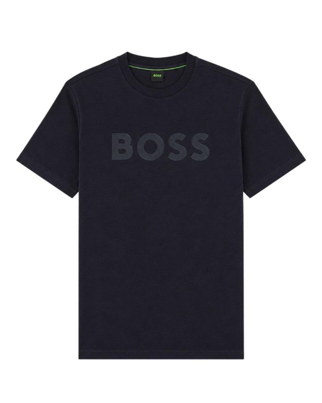 Boss Blue Dark Crew Neck T-Shirt for men