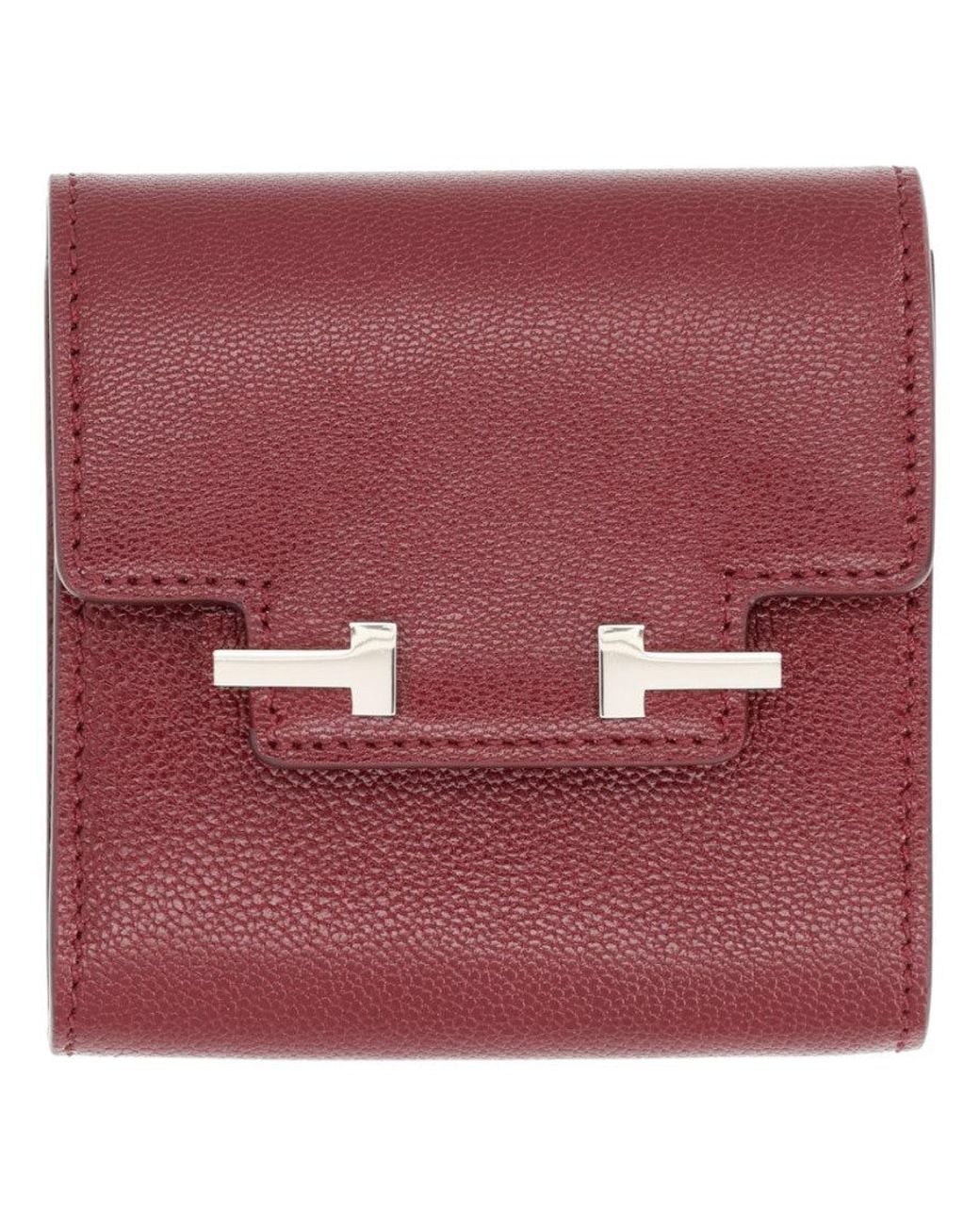 Tom Ford Logo Textured Wallet