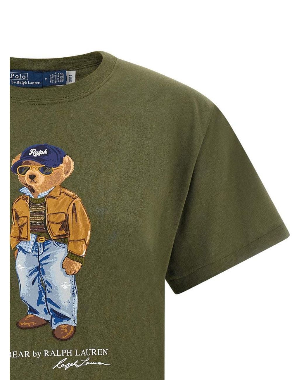 Polo Ralph Lauren Green Graphic Crew Neck T-Shirt