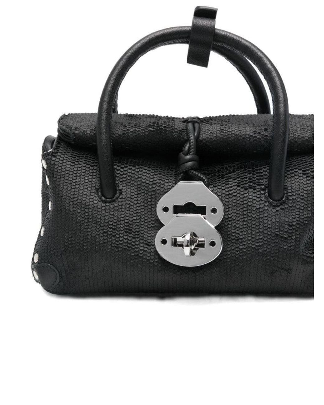 Zanellato Black Dotta Satchel
