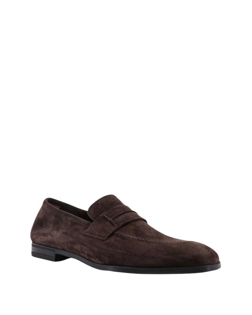 Tom Ford Brown Slip On Loafers for men