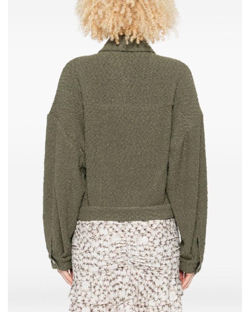 IRO Green Cotton Jacket