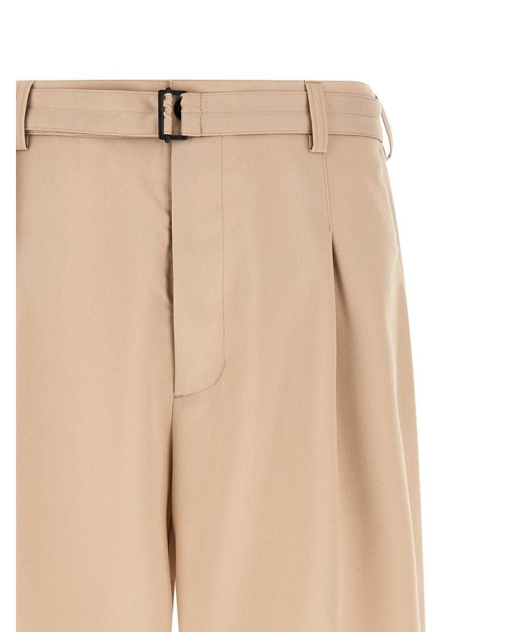 Cellar Door Natural 'Viper' Bermuda Shorts for men