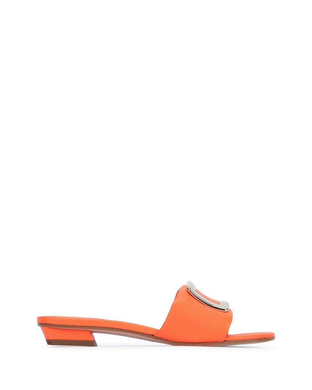 Roger Vivier Pink Open Toe Sandals