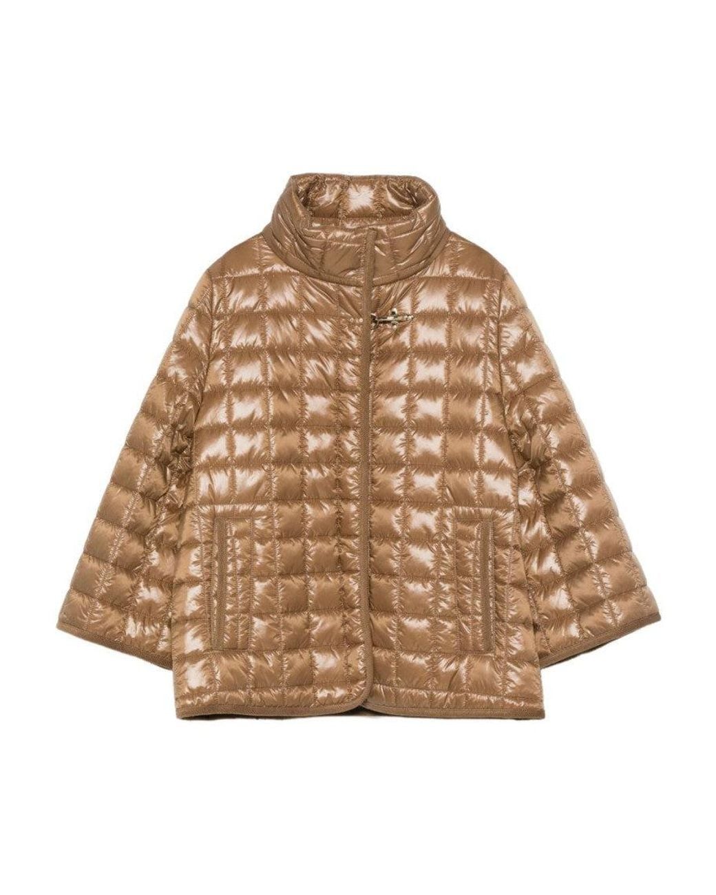 Fay Natural Quilted Jacket