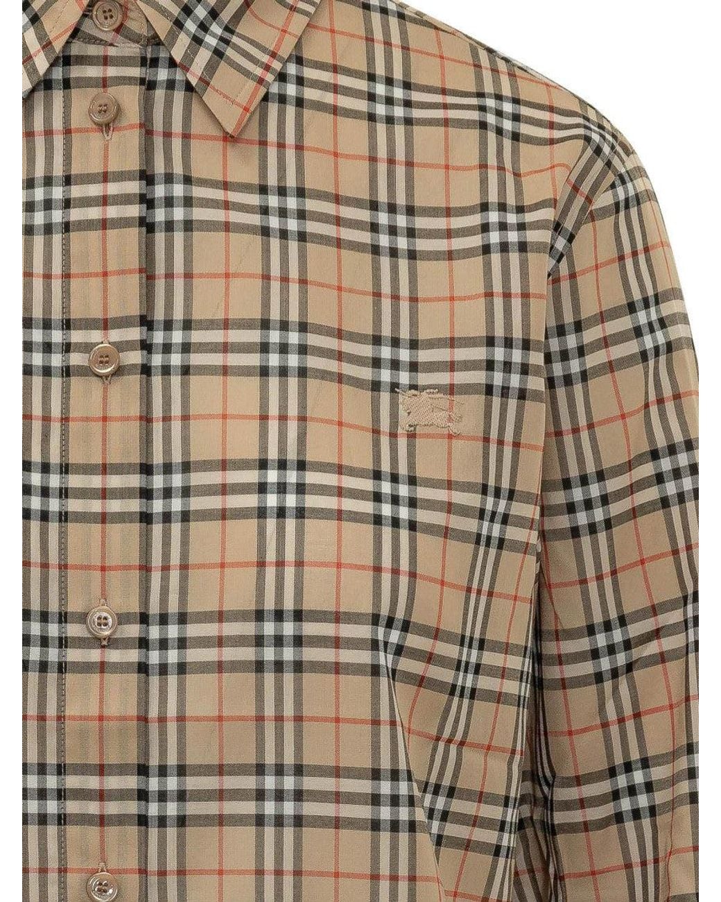 Burberry Natural Emma Check Mini Shirt