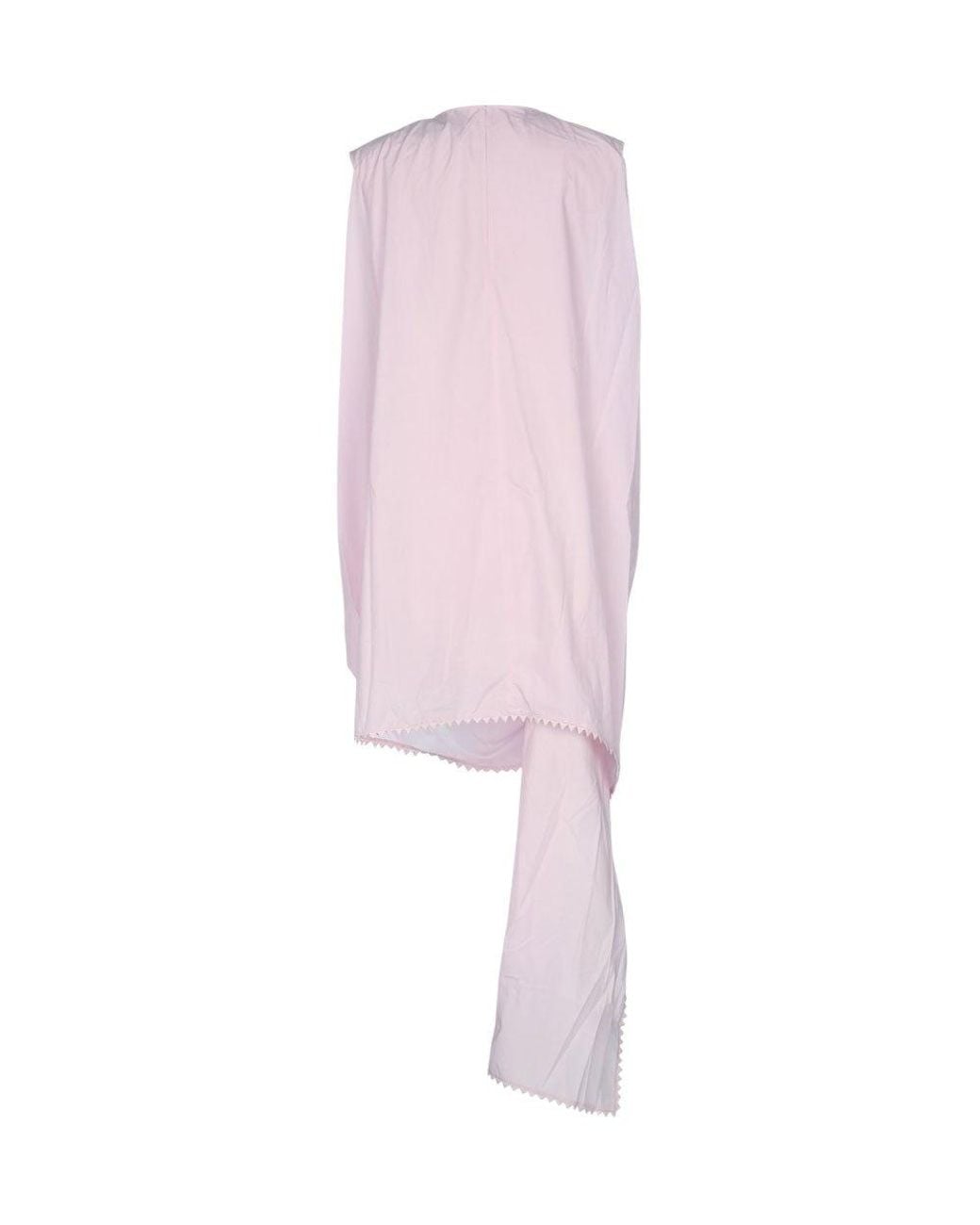 Jacquemus Pink Light Round Neck Mini Dress