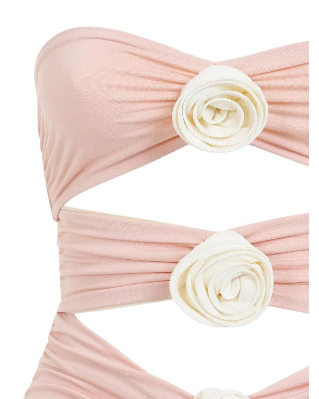 LaRevêche Pink Embellished Swimwear