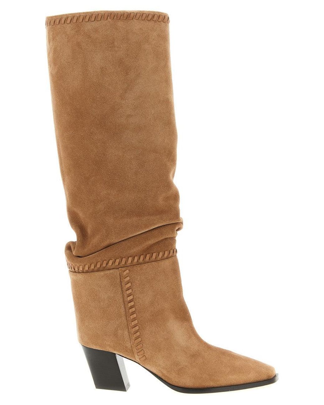 Jimmy Choo Brown 'Hart' Boots