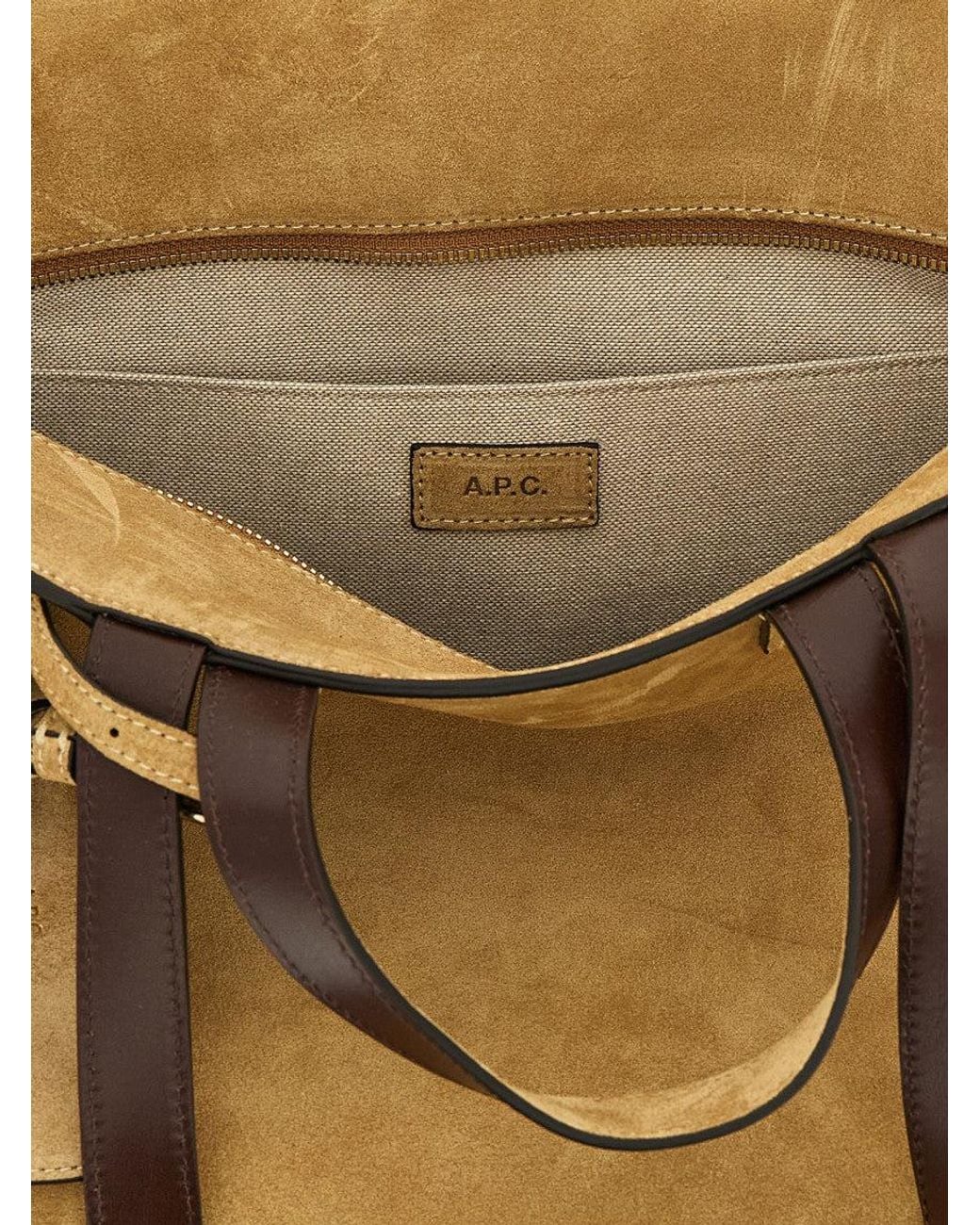 A.P.C. Natural Le Drummer Large Tote