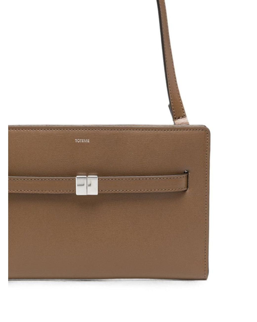 Totême White Belted Small Crossbody Bag