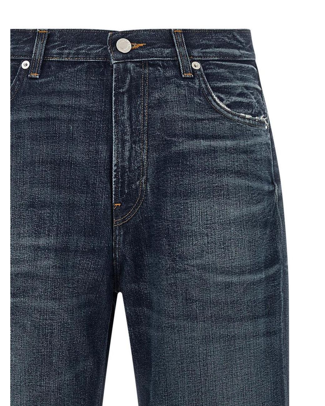 Haikure Blue Dark High Rise Jeans