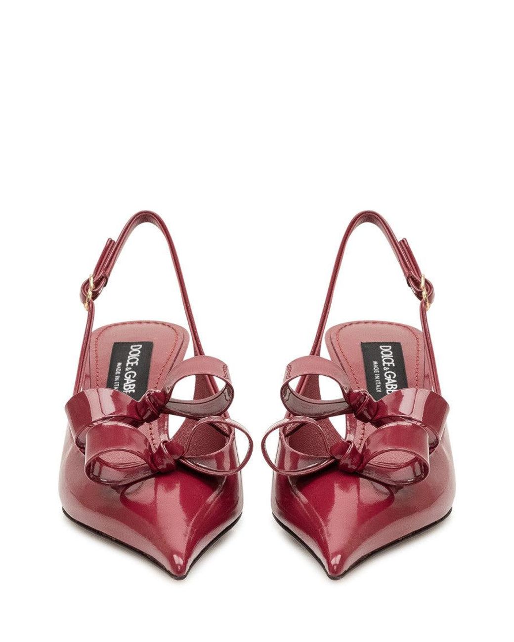 Dolce & Gabbana Pink Embellished Pumps