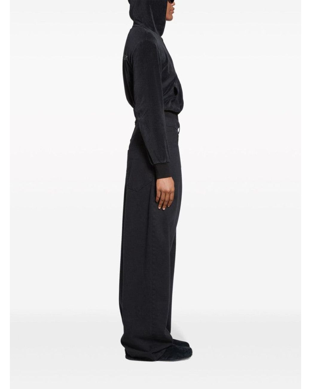 Balenciaga Blue Baggy Denim Jeans