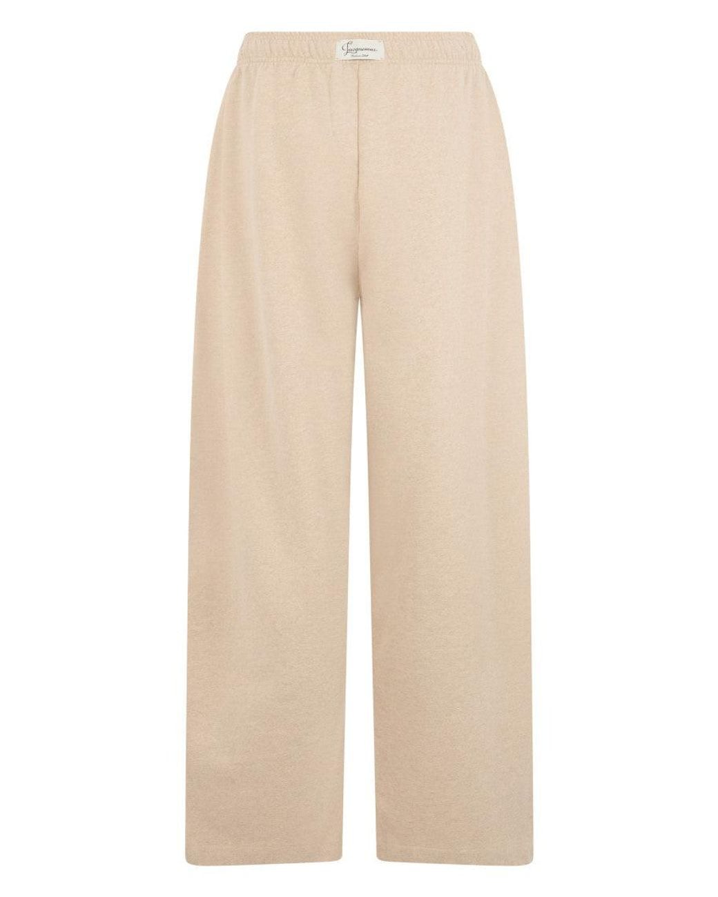 Jacquemus Natural Light Elasticated Joggers for men