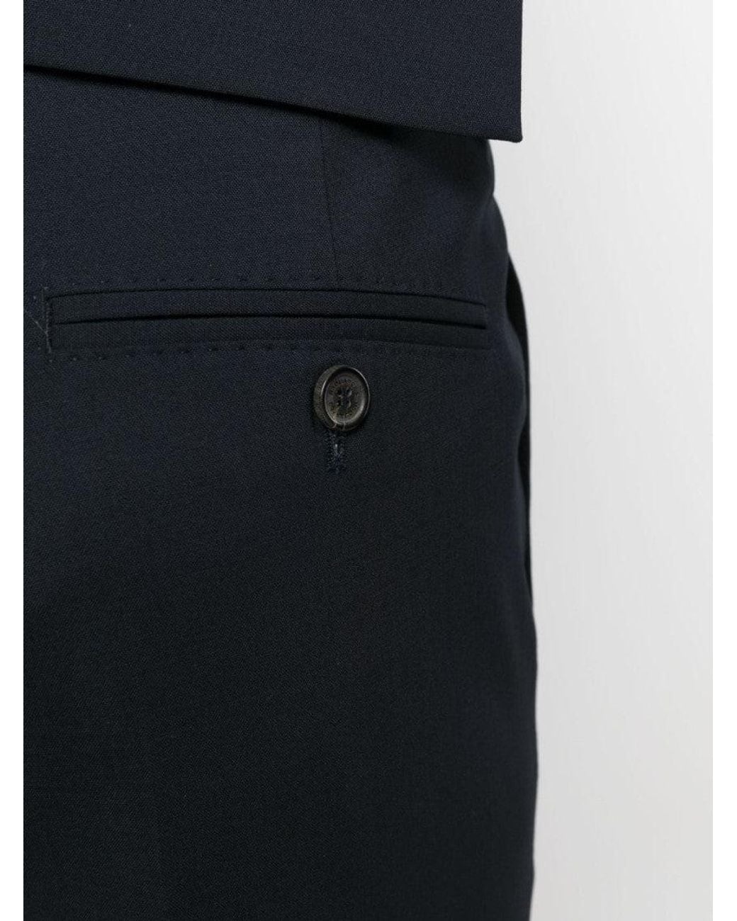 DSquared² Blue Single-Breasted Two-Piece Suit for men