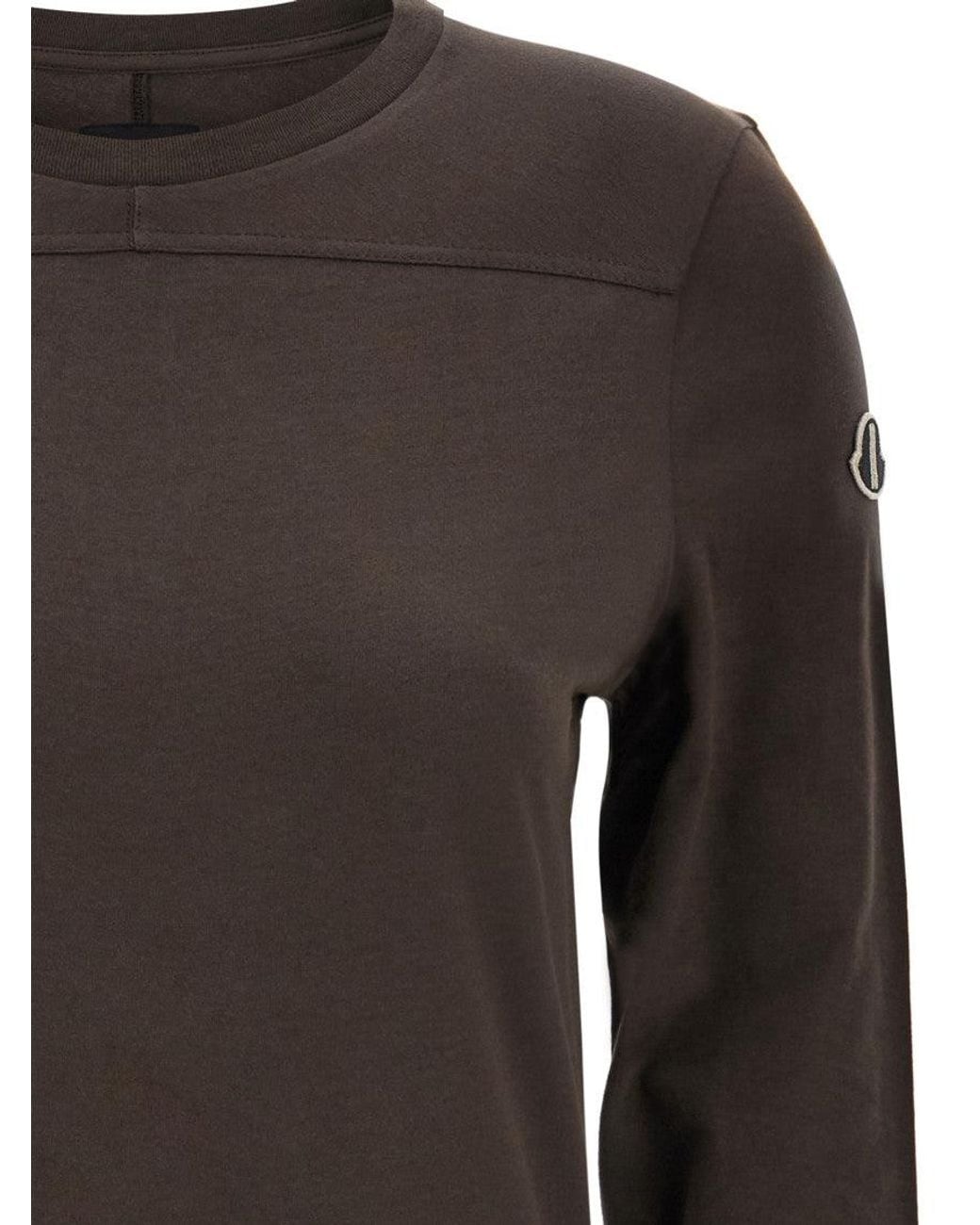 Rick Owens Brown Moncler + 'Girder' T-Shirt