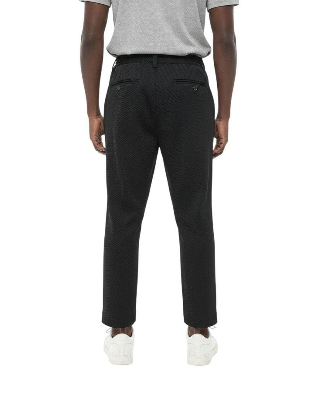 Marni Black Pleated Trousers for men