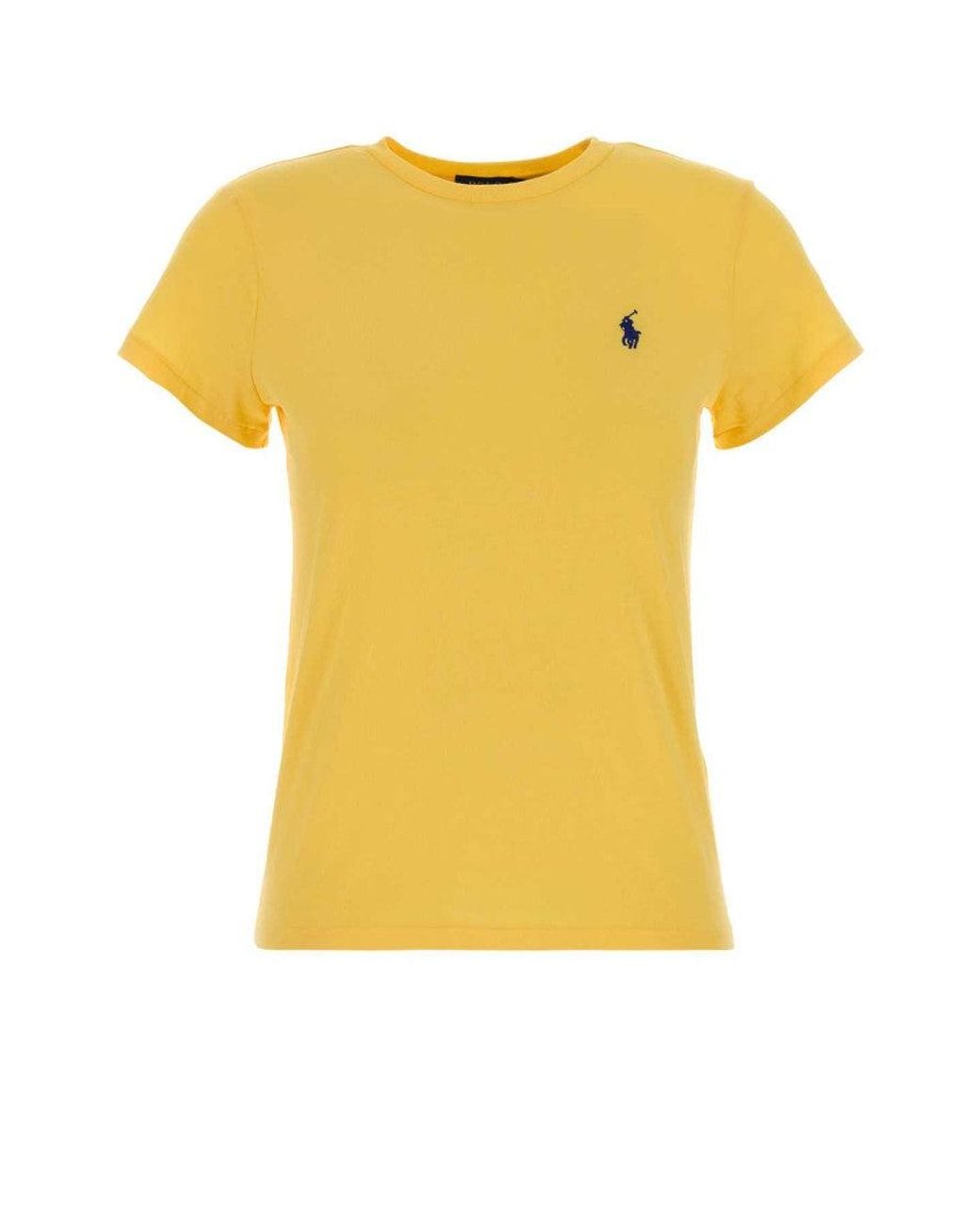 Polo Ralph Lauren Yellow Logo T-Shirt