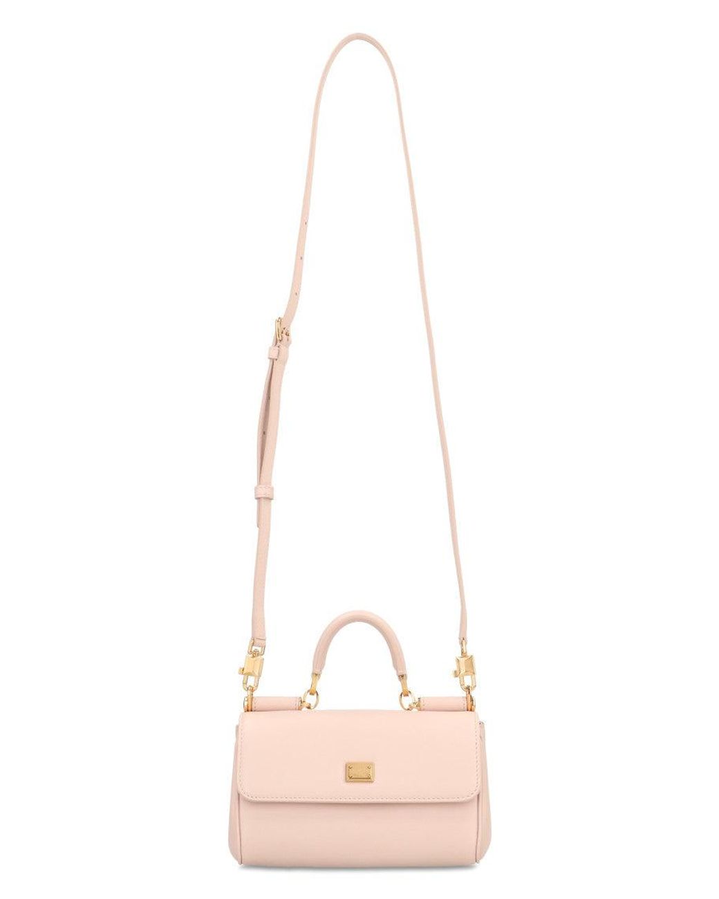 Dolce & Gabbana Pink Light Sicily Mini Satchel