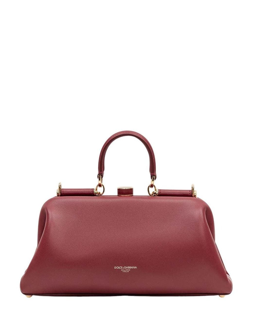 Dolce & Gabbana Purple Grandma Medium Satchel
