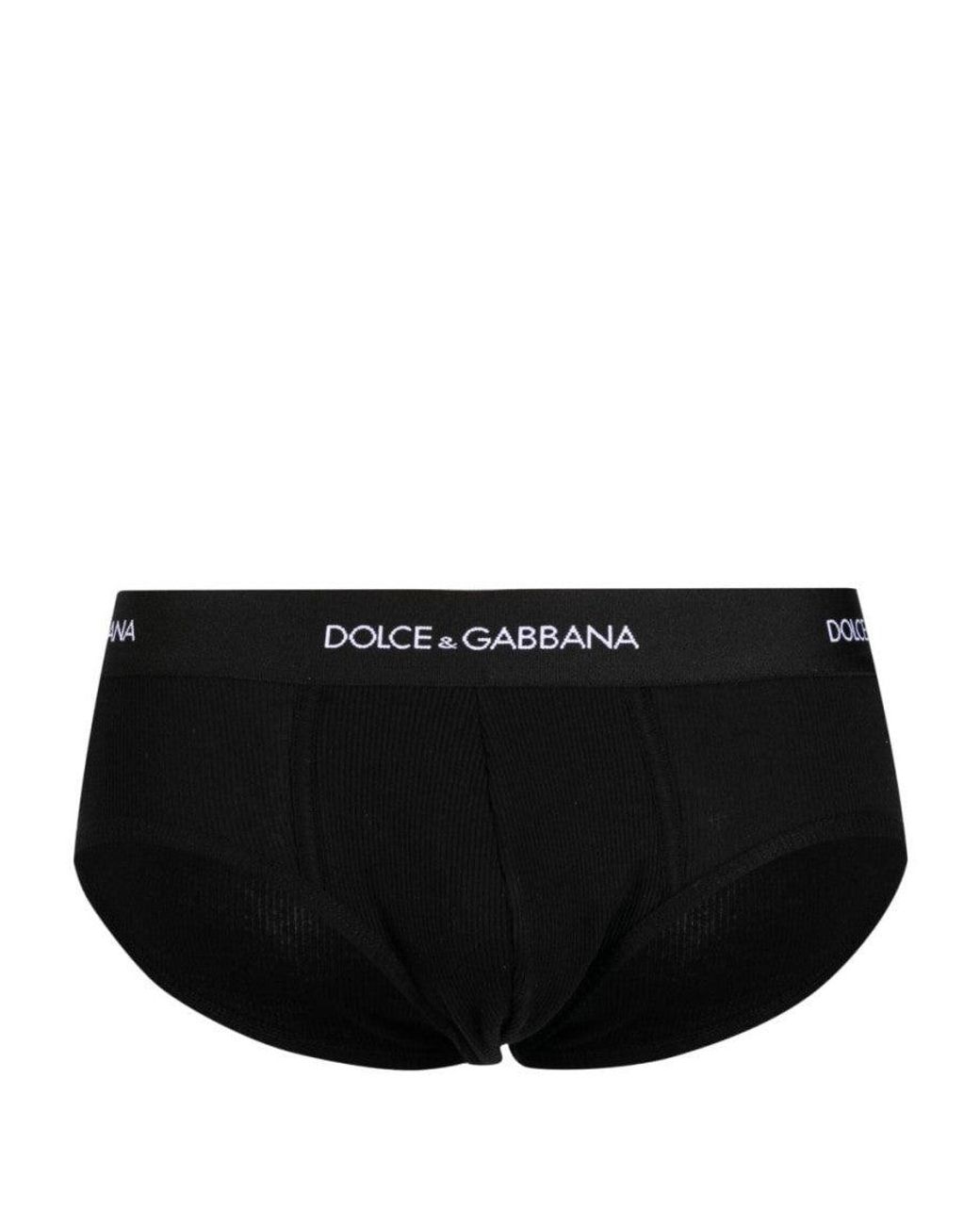 Dolce & Gabbana Black Logo Set Of Briefs for men