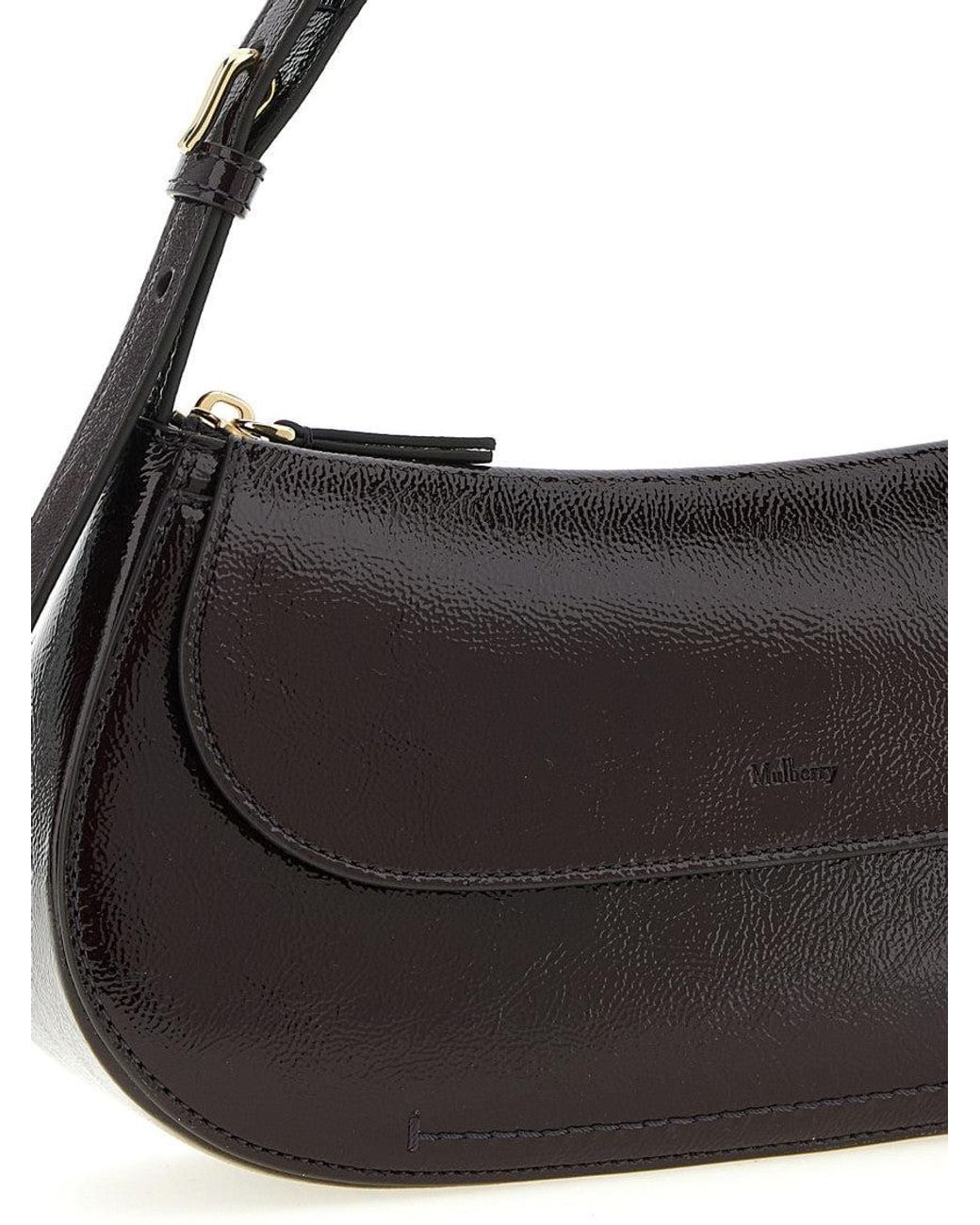 Mulberry Black Clovelly Medium Shoulder Bag