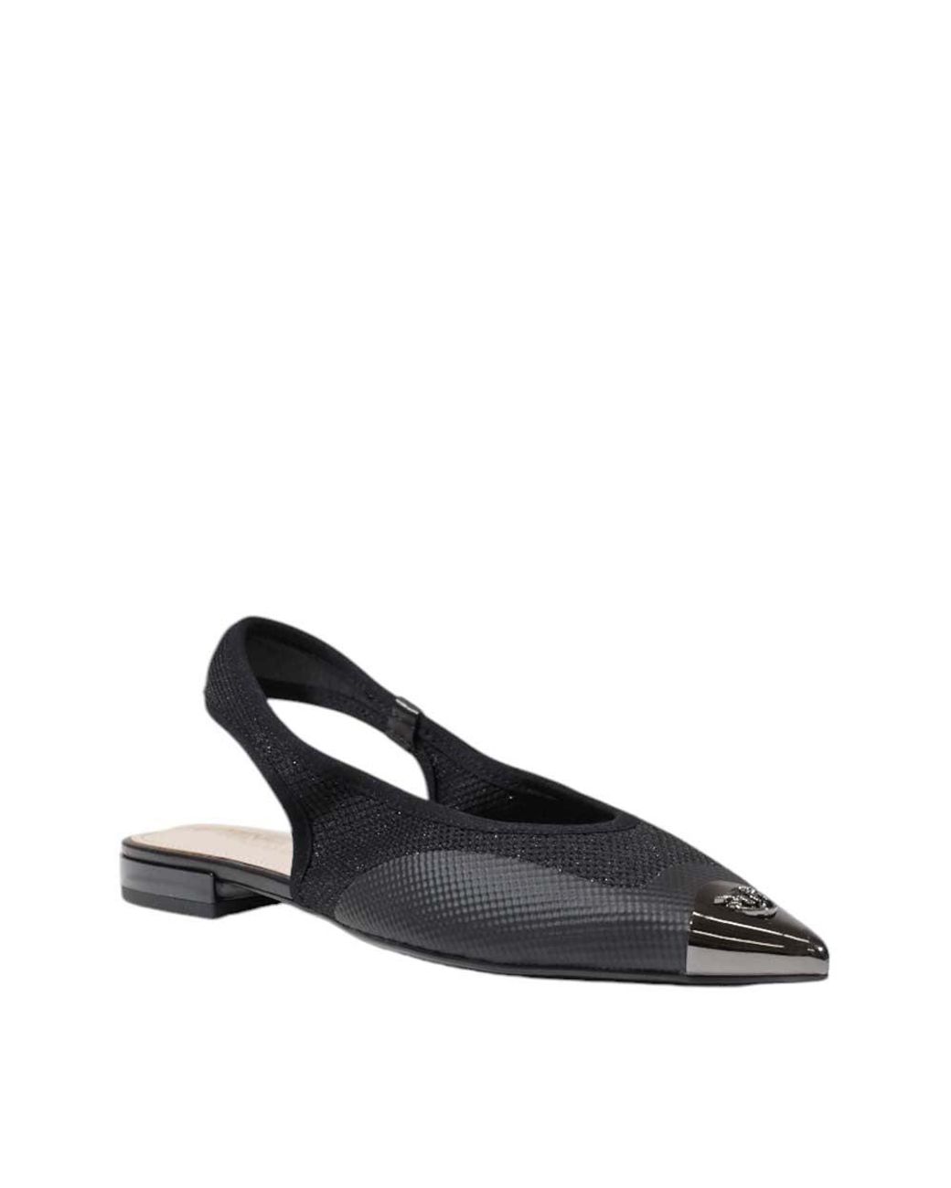 Pinko Blue Textured Gianira Sandals