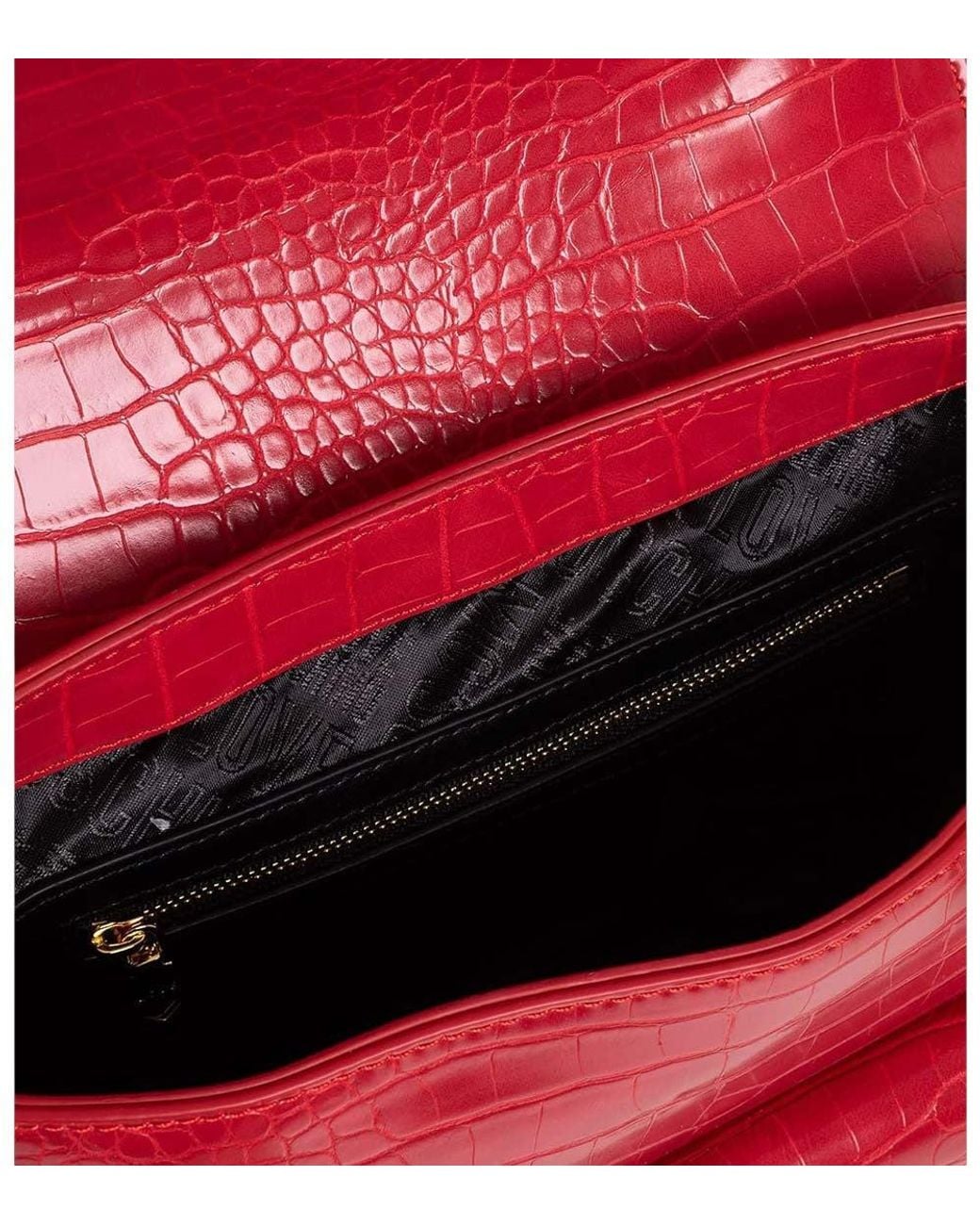 Love Moschino Red Logo Small Satchel