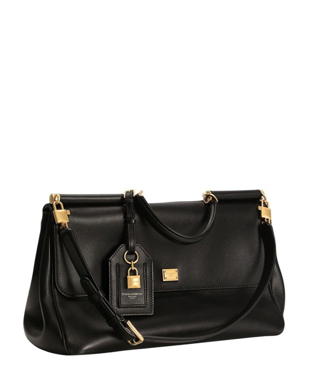 Dolce & Gabbana Black My Sicily Maxi Satchel