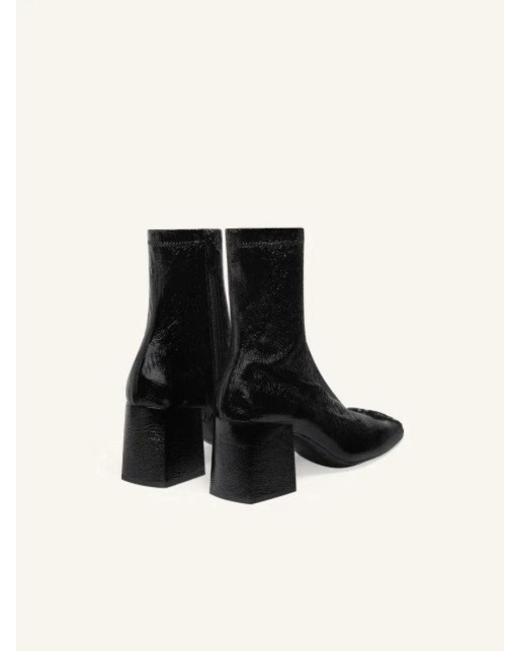 Courreges Black Ankle Boots